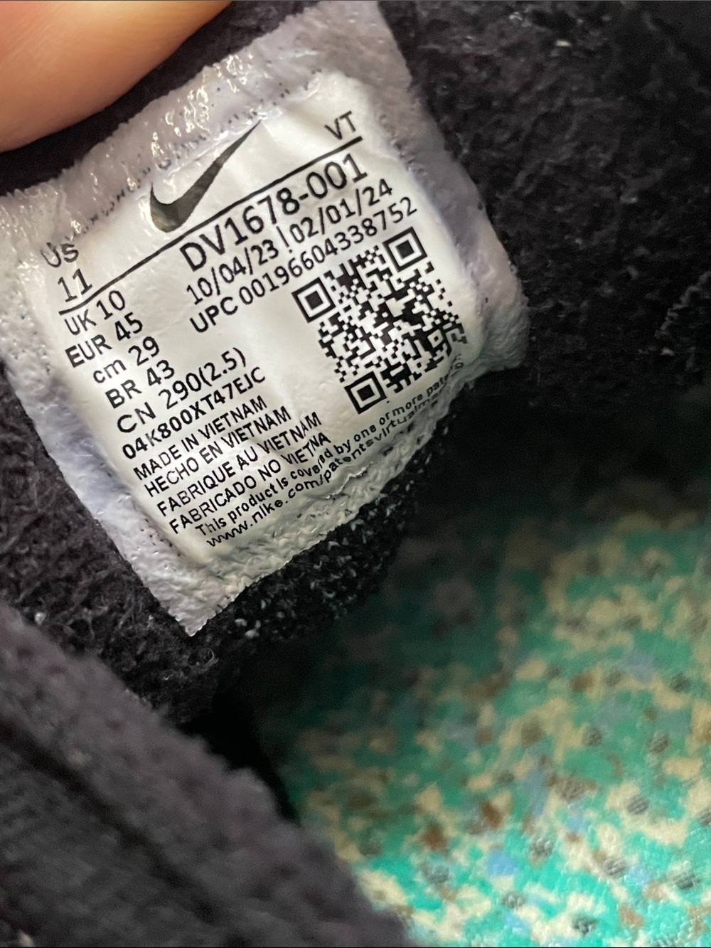 Nike Air Vapormax 2023 Flyknit Men Size 11 - Picture 8 of 8